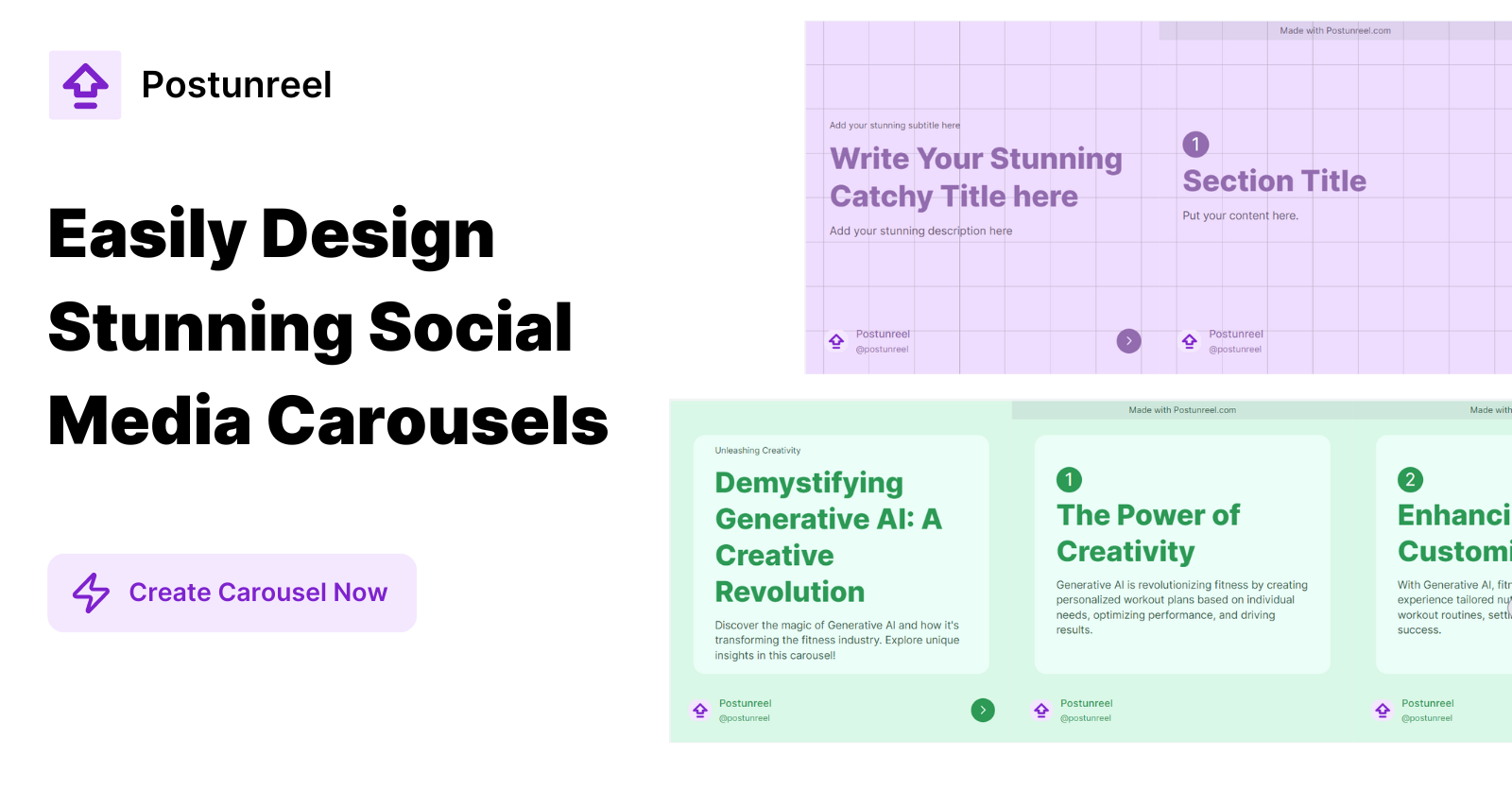 How to Create LinkedIn Carousels That Get 10x Engagement - Postunreel